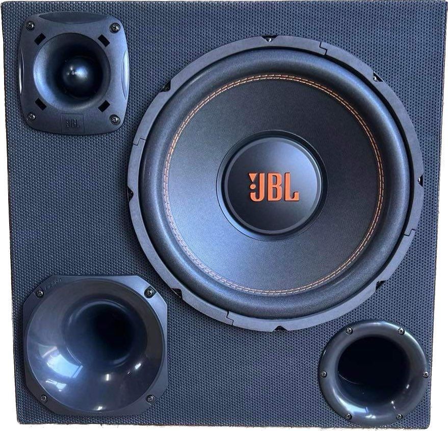 JBL バスレフ 3WAY ボックス トランクオーディオ12インチサブ JBL バスレフ 3WAY ボックス トランクオーディオ12インチサブ