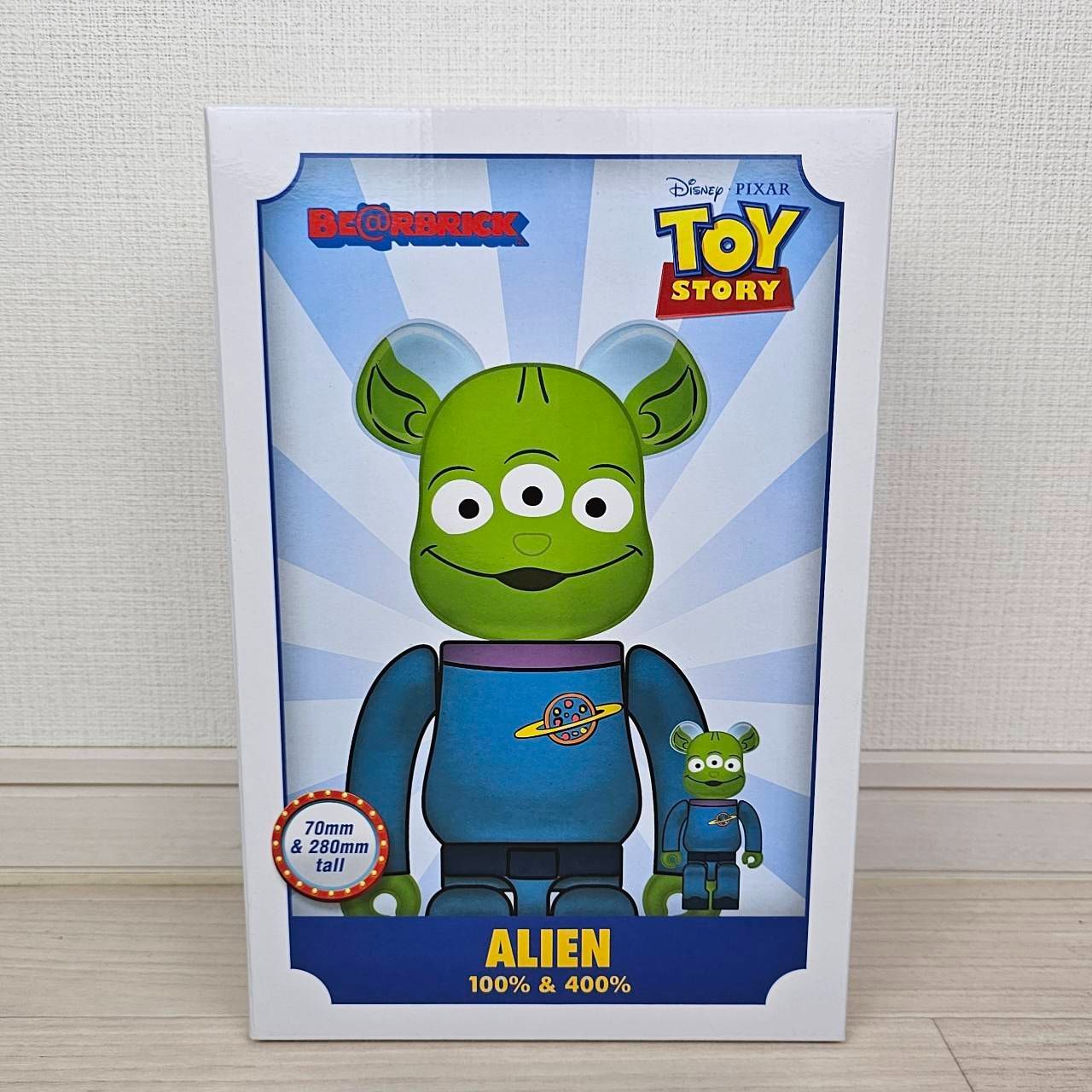 【新品未開封】BE@RBRICK ALIEN 100％ & 400％ ベアブリック