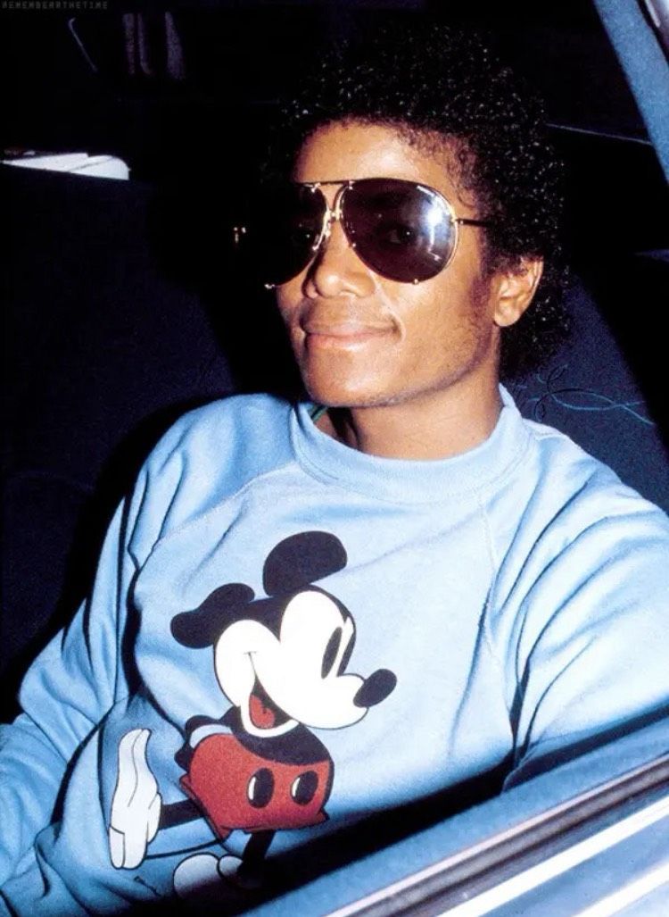 80s ミッキーマウス Mickey Mouse スウェット XLサイズ ブルー