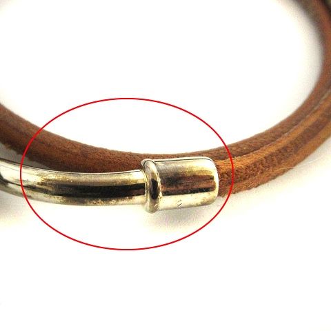 エルメス HERMES ジャンボチョーカー 2連ブレスレット バングル