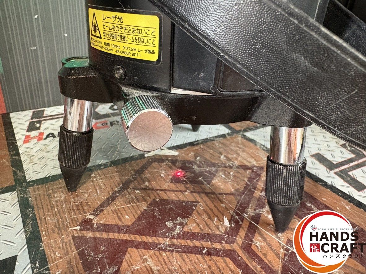 中古】タジマ TAJIMA ZEROB-KYR ブルーグリーンレーザー 墨出し器