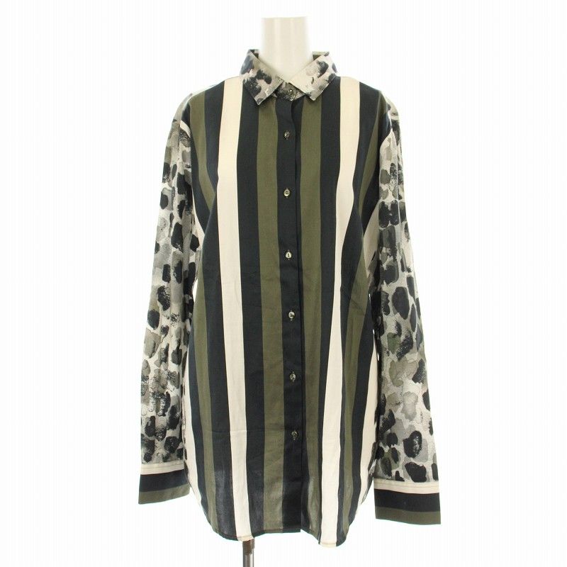 Nara ナラカミーチェ　花柄　シャツ　長袖クレリック Nara ナラカミーチェ 花柄 シャツ 長袖クレリック - メルカリ