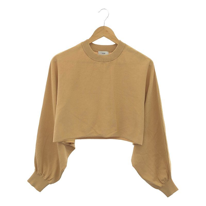 HYKE / ハイク | 2024SS | CREW NECK PONCHO SWEATER ニット | 1