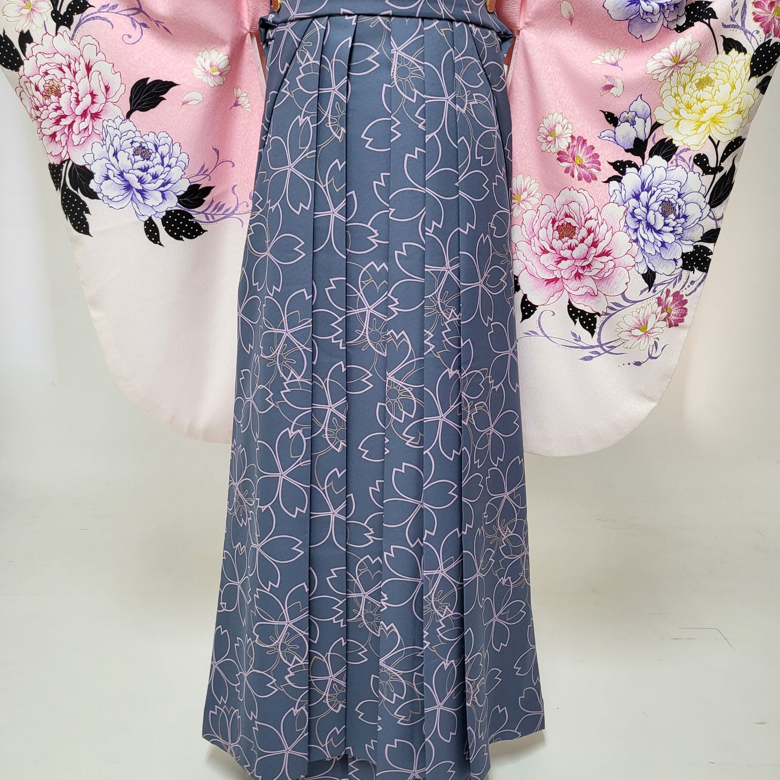 ヒロミチナカノ hiromichinakano 袴セット 二尺袖 一尺八寸 小振袖