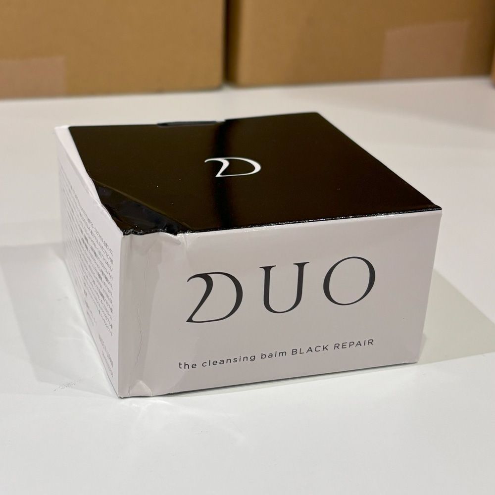 訳あり商品】デュオ ザ クレンジングバーム ブラックリペア 90g【外箱