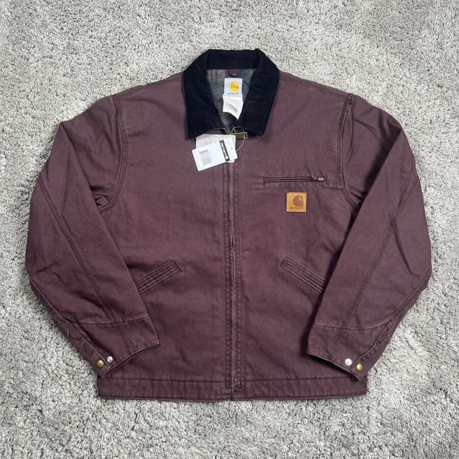 Carhartt J43デトロイトジャケット ダックジャケット パープル