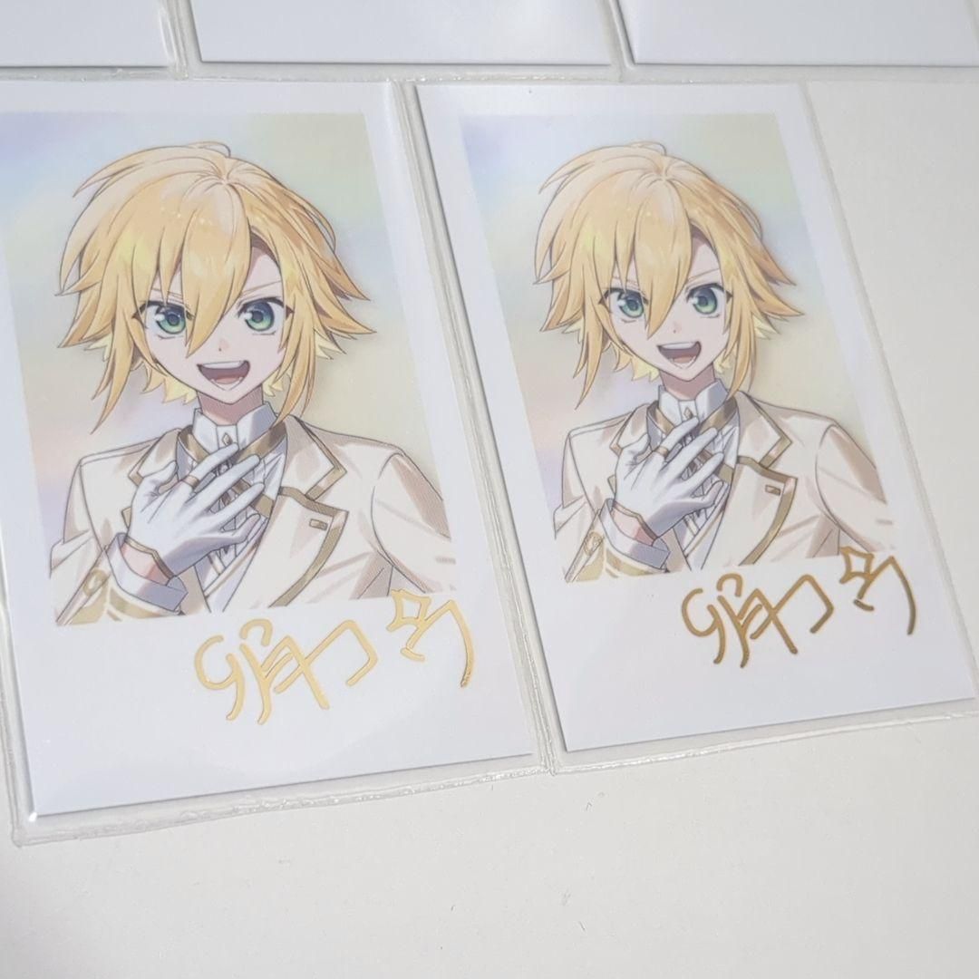 にじさんじ 6th 6周年 卯月コウ サイン入り2枚 サイン無し3枚セット