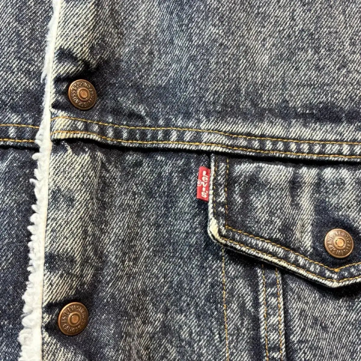 XL LEVI S リーバイス Levis USA シェルパ デニム ジャケット