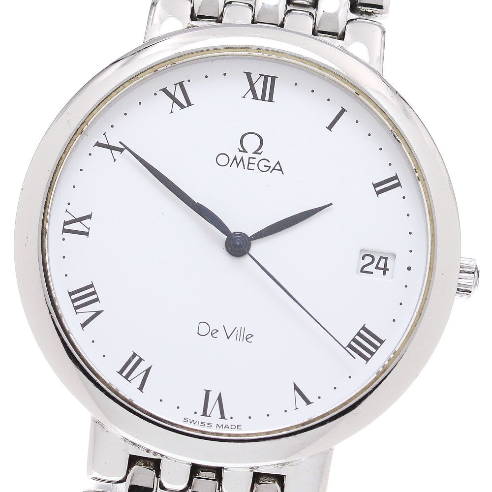オメガ OMEGA デビル デイト クォーツ メンズ_865123