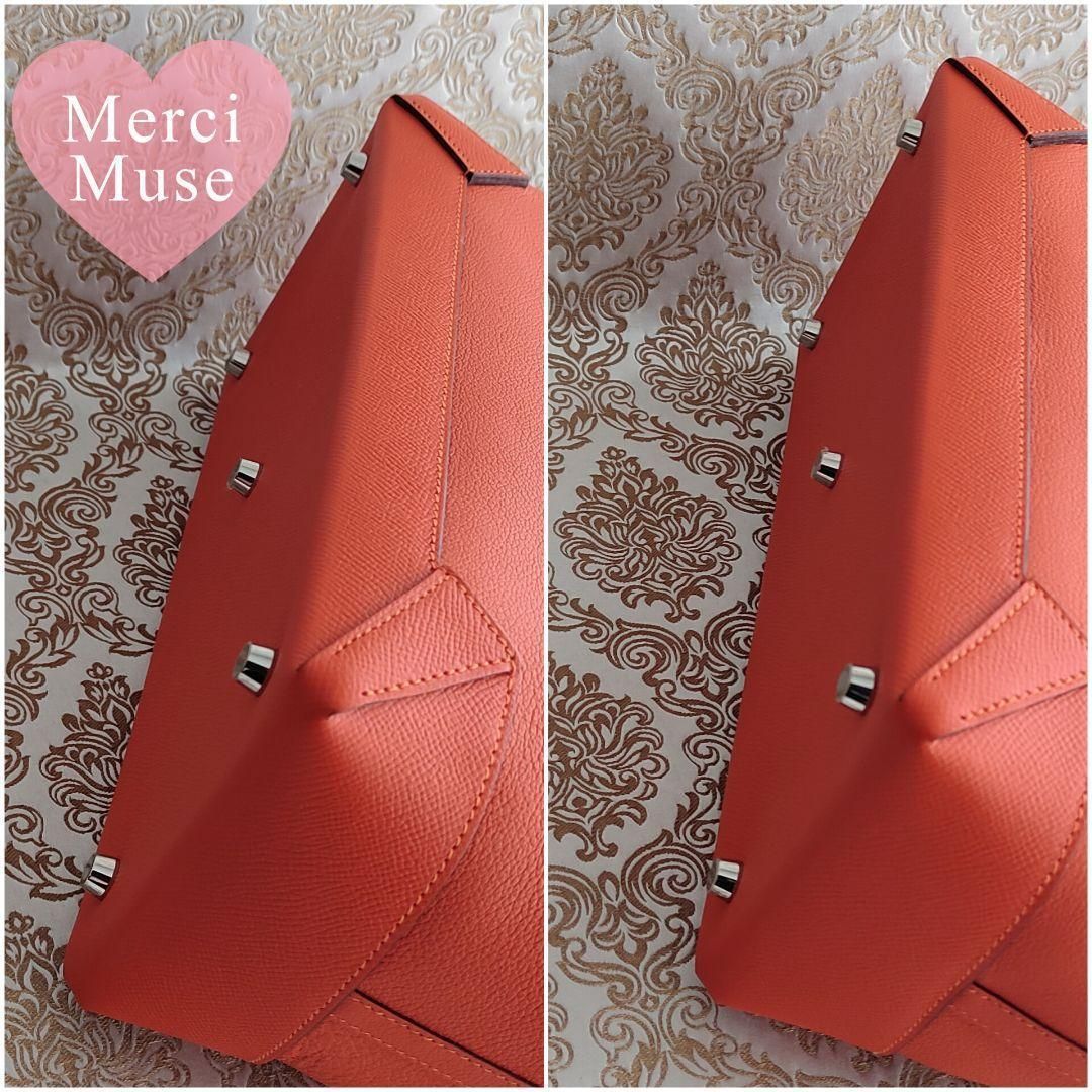 オレンジポピーｘシルバー金具 エルメス