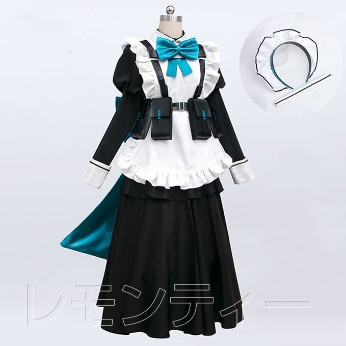 飛鳥馬トキ コスプレ メイド衣装 ブルーアーカイブcosplayに適用