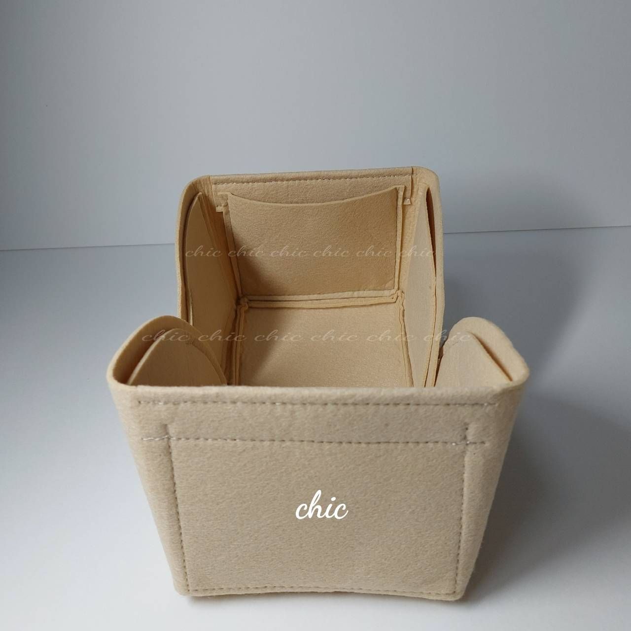 リンディ26用 バッグインバッグ❥人気カラー ホワイト 白 クリーム色 