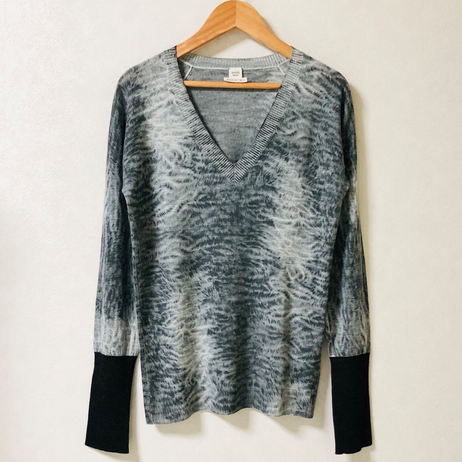 ❤︎HERMES 動物柄 サマーニット ❤︎HERMES 動物柄 サマーニット