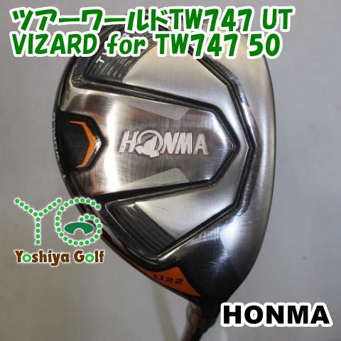 ユーティリティ ホンマ ツアーワールドTW747 UT/VIZARD for TW747 50/1FLEX/22[094527]