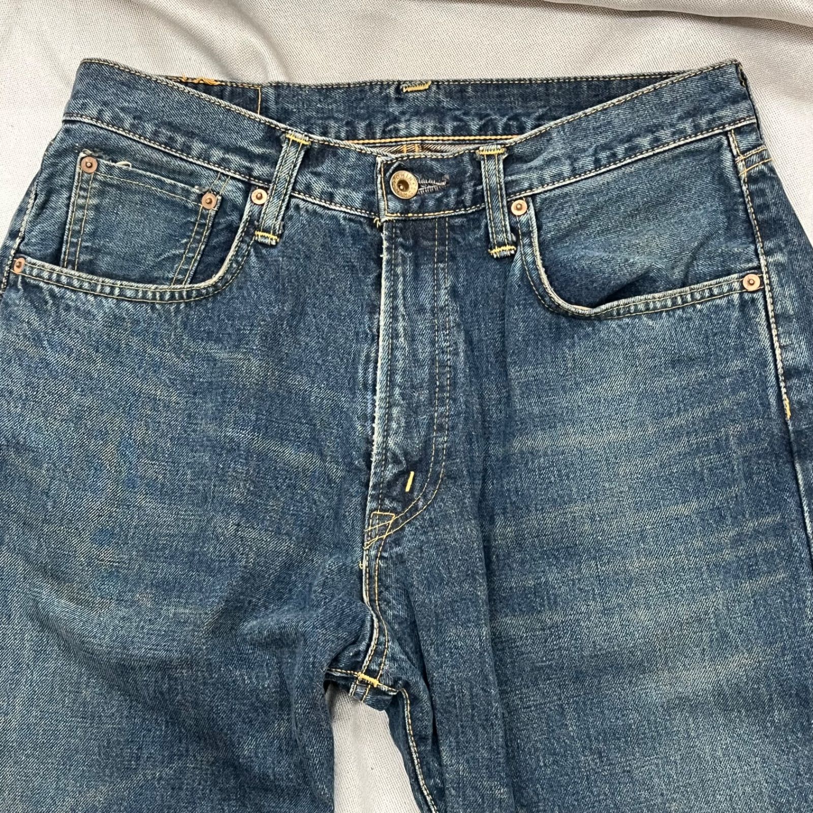 EDWIN 505 エドウィン 赤耳セルビッチ ストレート デニム ジーンズ 