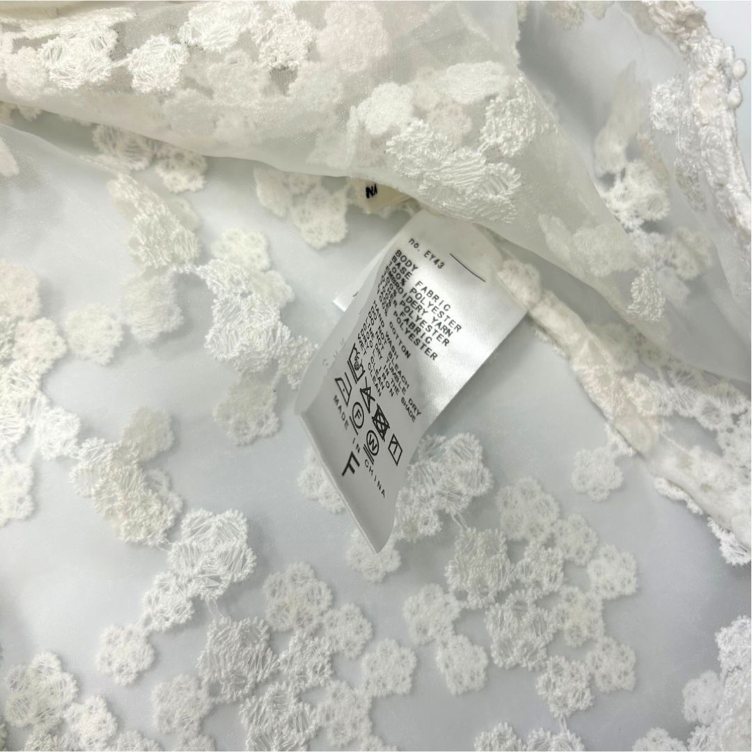 IENA - 【新品未使用、25ss】IENA（イエナ）フラワーエンブロイダリー キャミソール IENA - 【新品未使用、25ss】IENA（イエナ）フラワーエンブロイ