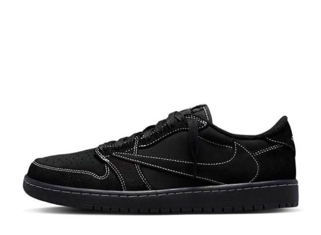 TRAVIS SCOTT × NIKE AIR JORDAN 1 LOW OG SP BLACK PHANTOM#02