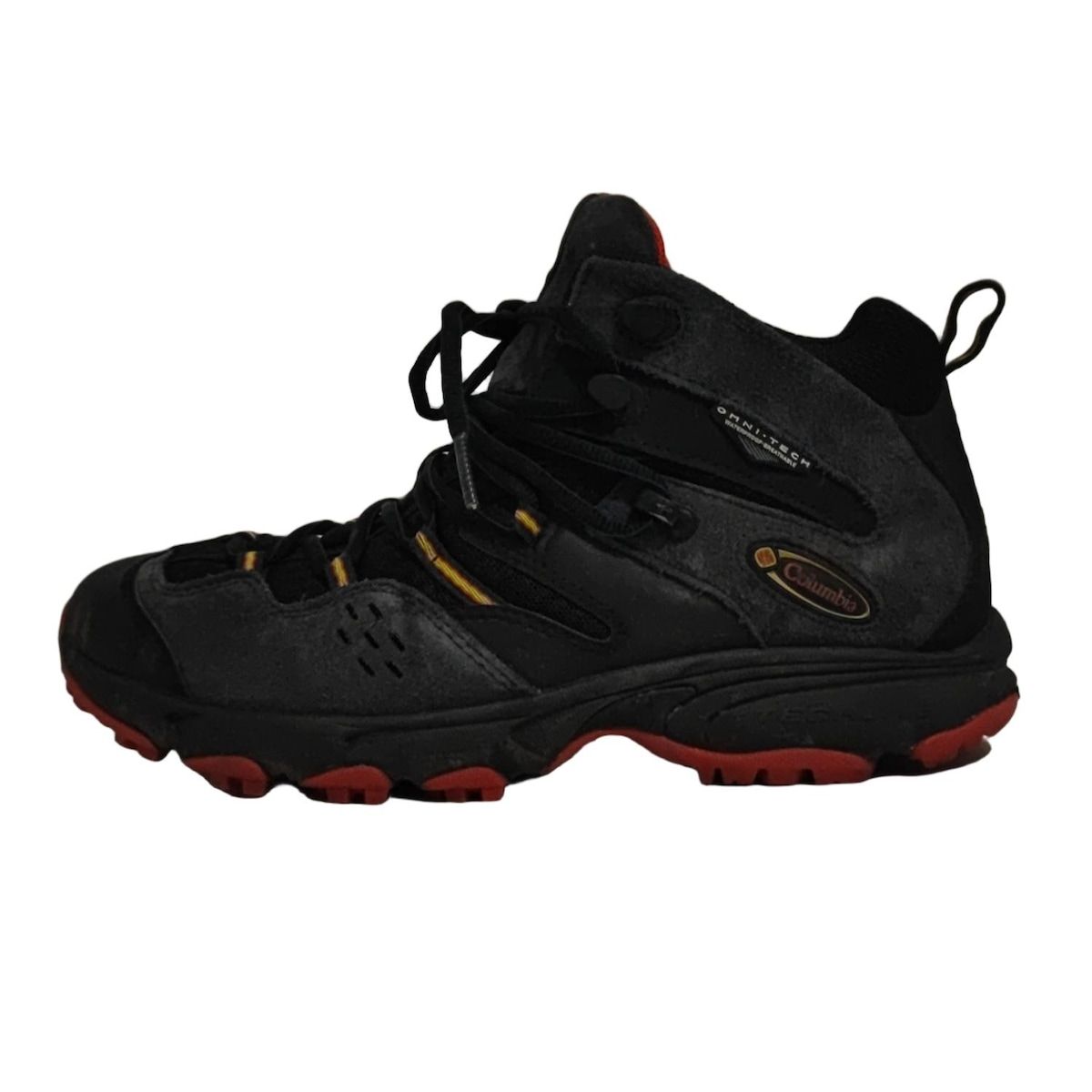 columbia コロンビア ブーツ 26.5 メンズ - 黒×グレー×マルチ マウンテンブーツ レザー