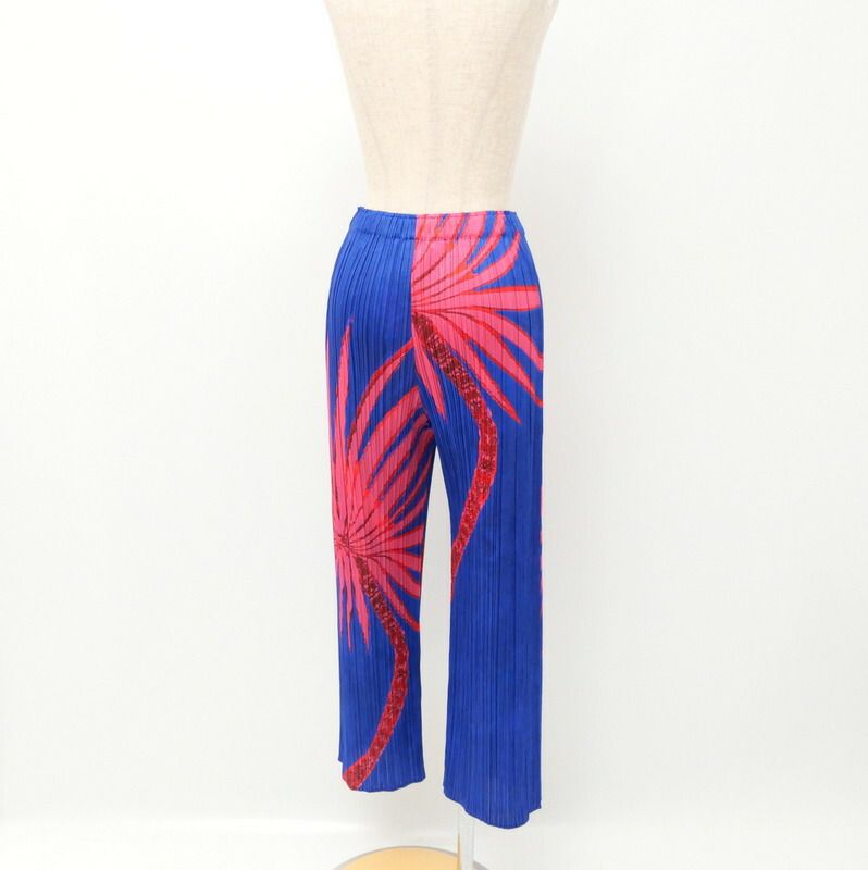 issey miyake パンツ 3 宇宙 銀河 転写プリント イッセイミヤケ issey miyake パンツ 3 宇宙 銀河 転写プリント イッセイミヤケ