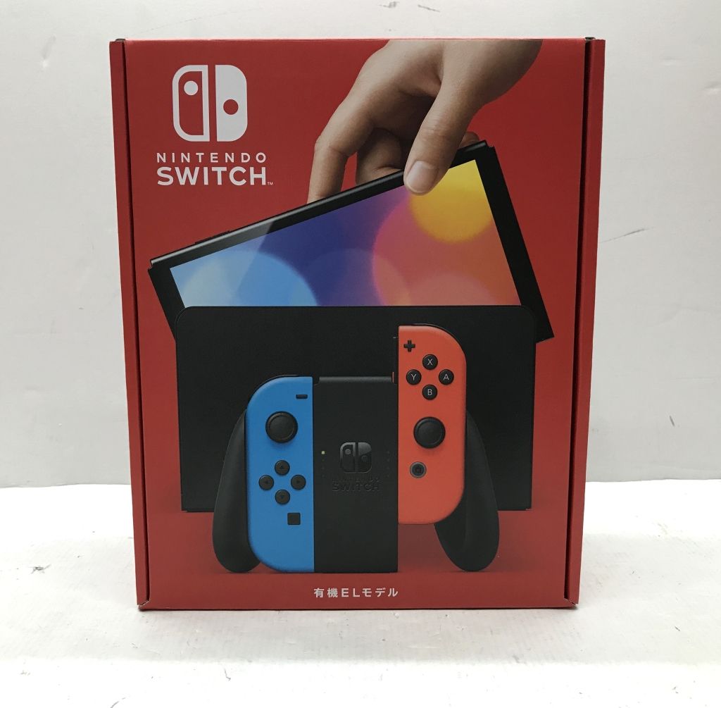 任天堂switch本体】Nintendo Switch(有機ELモデル) Joy-Con(L) ネオン 