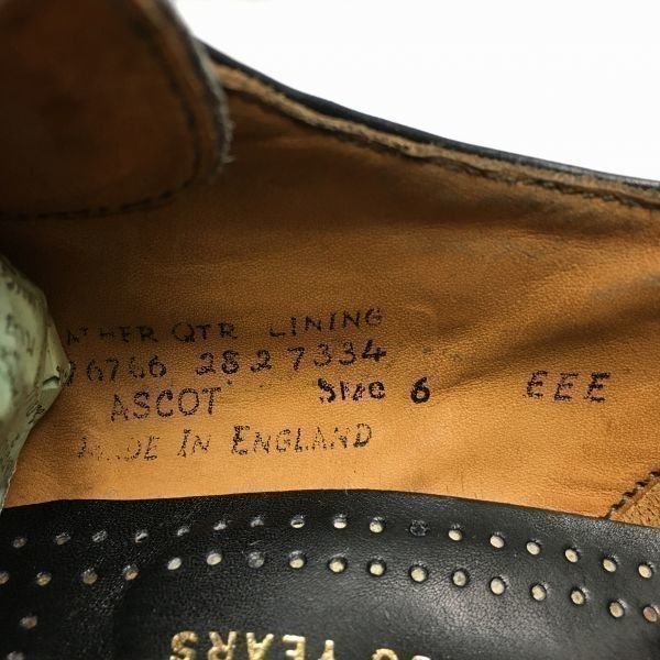 試着交換OK！Loake/ローク イングランド製 Vintage プレーントゥ 