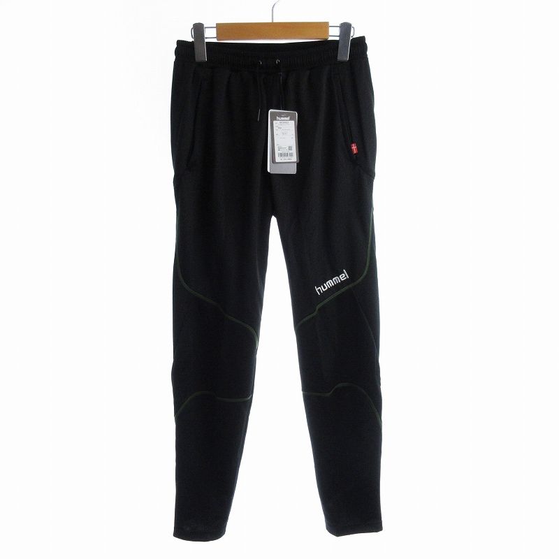 ヒュンメル hummel タグ付き テックパンツ ジャージ M 黒 ブラック /KJ SM3