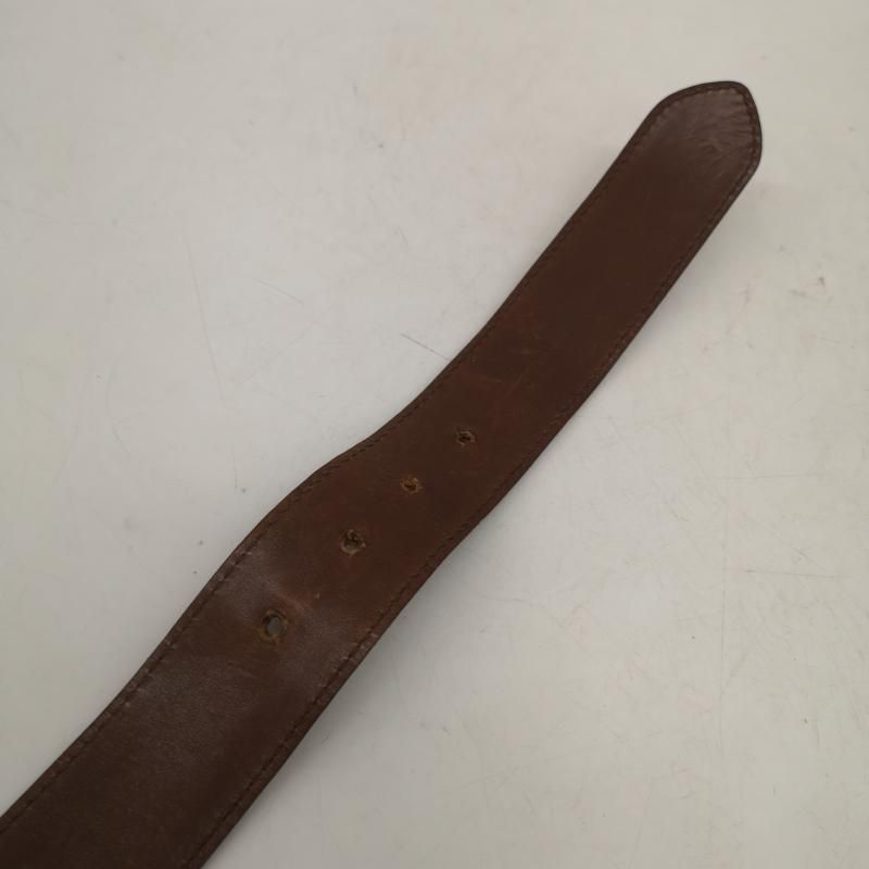 『ラルフローレン』レザー 蹄鉄バックル ベルト RALPHLAUREN ラルフローレン ベルト・バックル 馬蹄 蹄鉄型