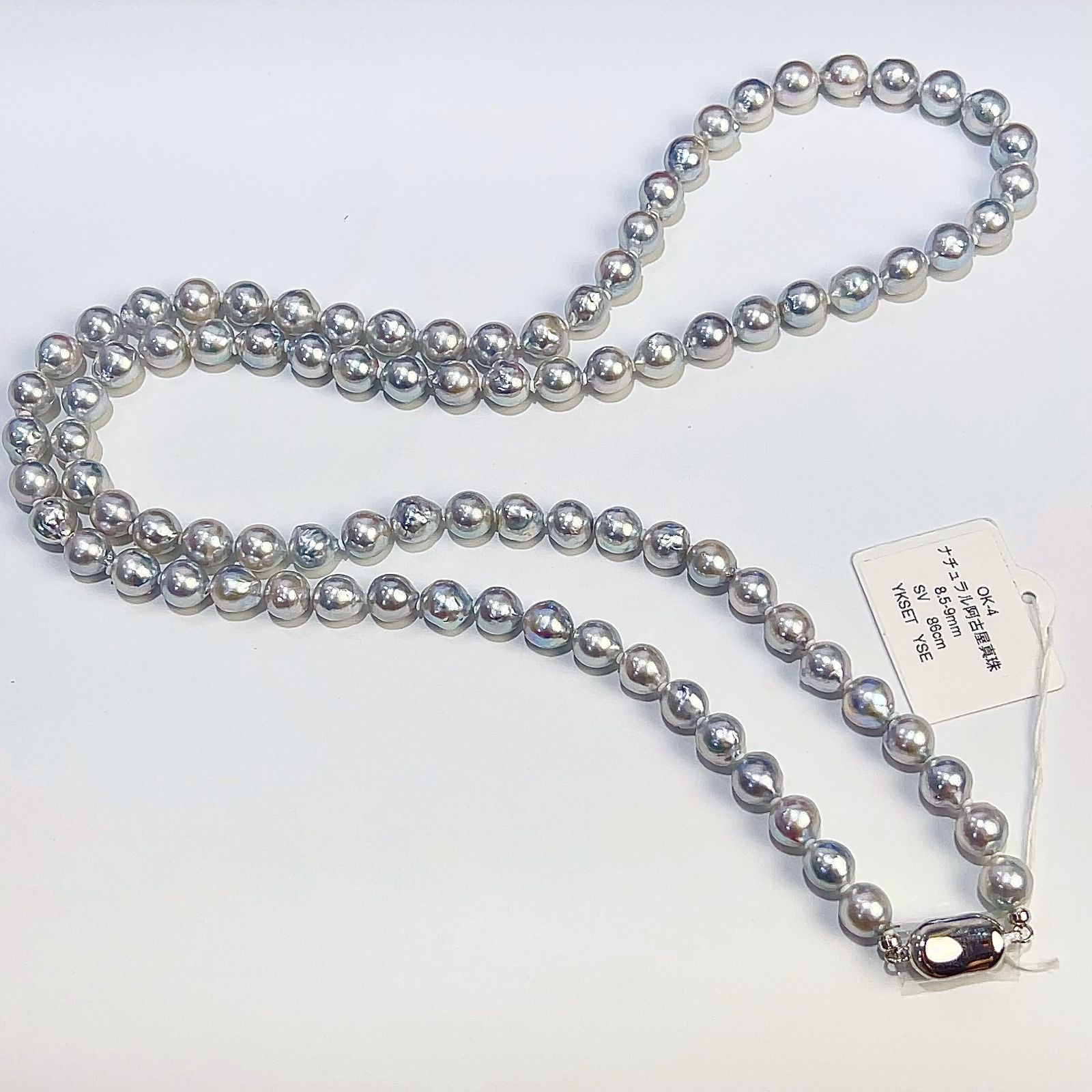 ネックレス ナチュラルグレイ