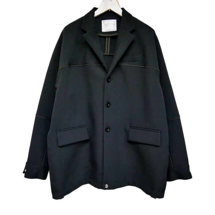 sacai サカイ 国内正規 22AW Technical Jersey Jacket テクニカル ...