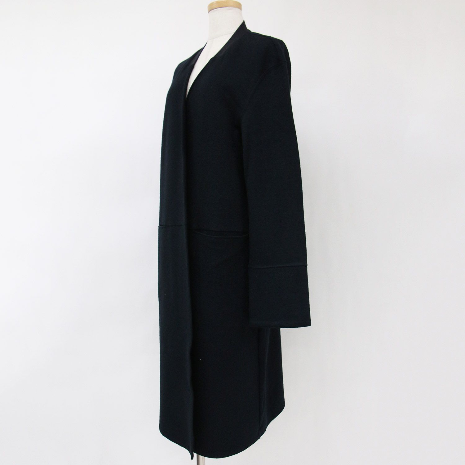 DES PRES デプレ トゥモローランド ウール100% 膝丈コート 黒