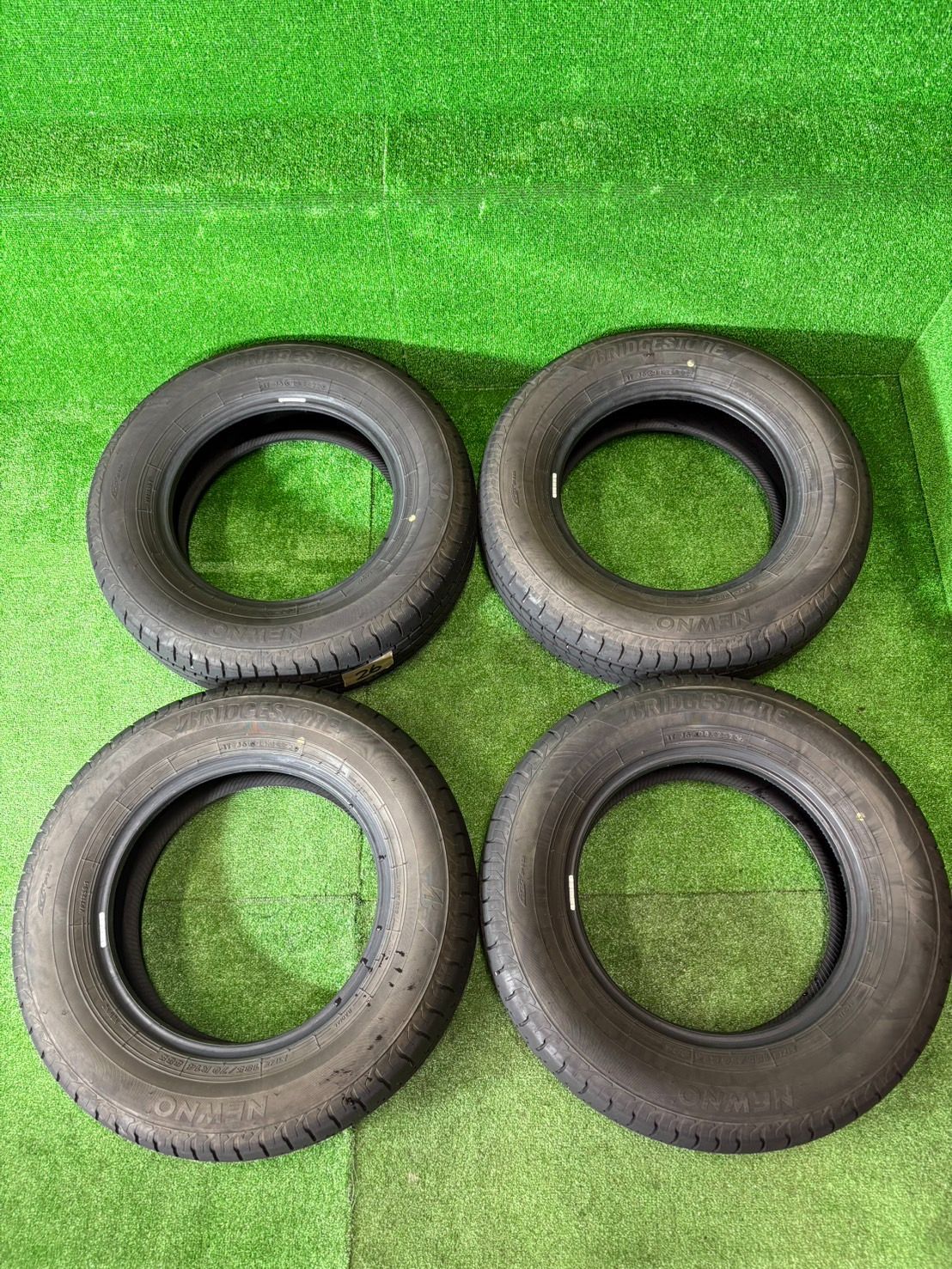 BRIDGESTONE NEWNO 185/70R14 88S サマータイヤ 4本セット 2023