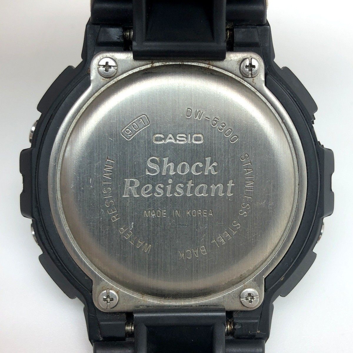 G-SHOCK ジーショック CASIO カシオ 腕時計 DW-5300-1BV M901 海外200M ミッションインポッシブル 豆球 1994年2月発売