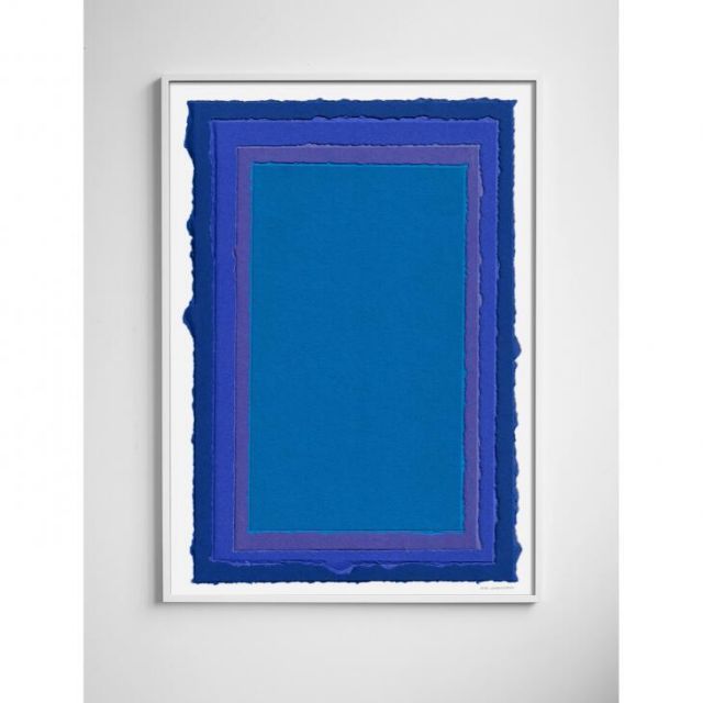 FINE LITTLE DAY BLUES アートプリント ポスター 50x70cm 北欧 インテリア ファインリトルデイ Oscar Laufersweiler お洒落 アートパネル アート アートボード ポスターパネル art デザイン 玄関