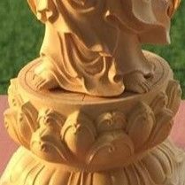 ❷木彫り 置物　オブジェ 仏像 楽天市場】【特典あり】極小仏 菩薩半跏像[仏像 木彫り 木製