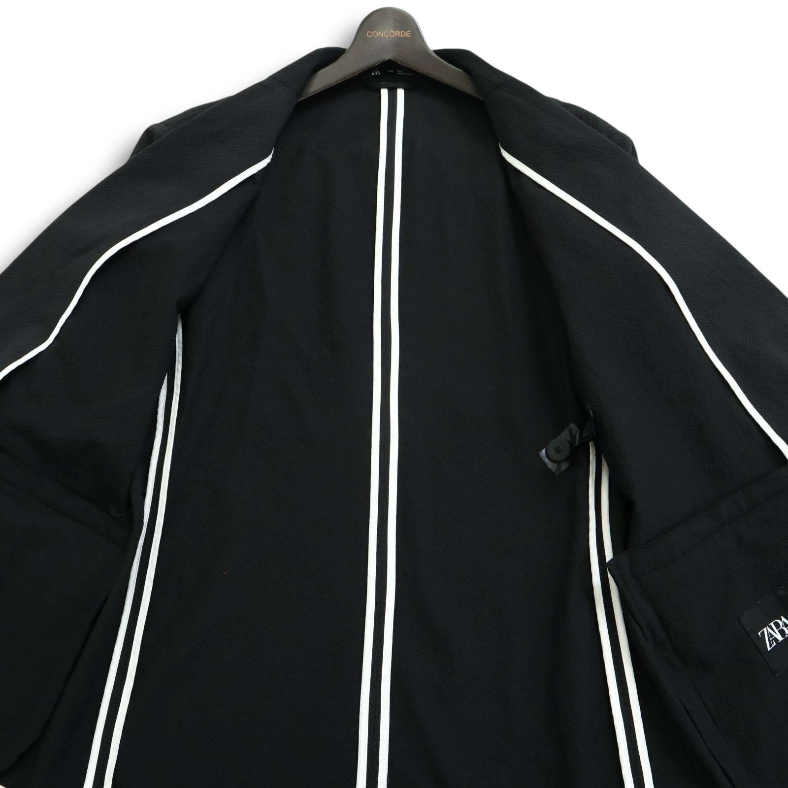 ザラマン【ZARA MAN】コードレーンジャケット 48/L 新品タグ付き 2339066550586-01.jpg