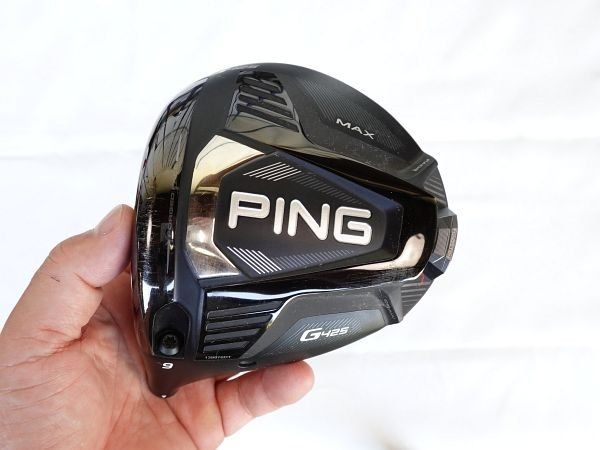 ヘッドのみ】 左用 ピン G425 MAX ドライバー 9度 レンチ付