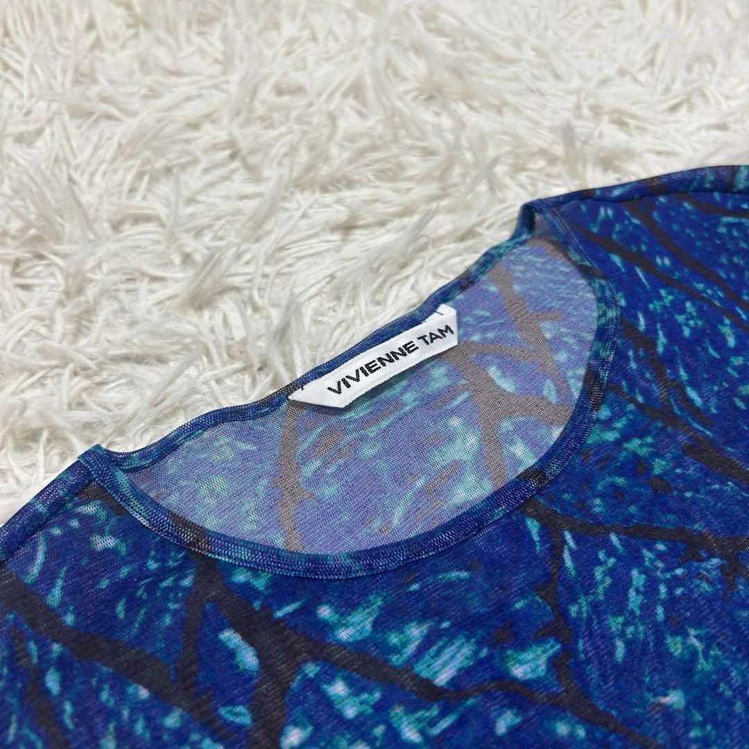 ヴィヴィアンタム 和柄 蓮子 花柄 パワーネット カットソー 1