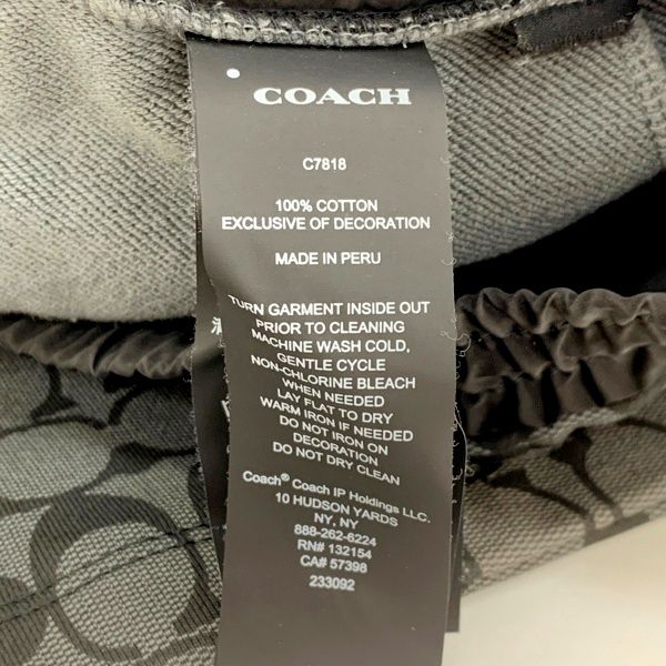 COACH シグネチャー ハーフパンツ C7818 ショートパンツ ショーツ