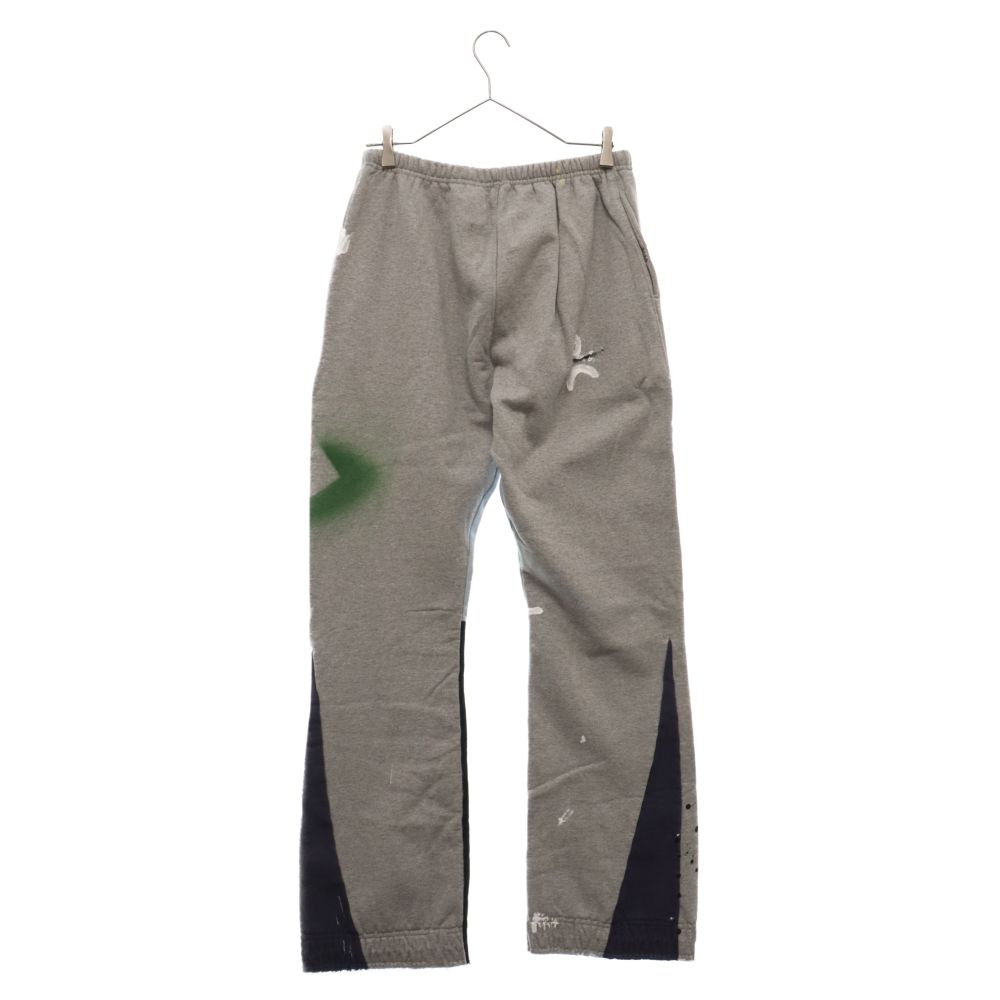 GALLERY DEPT. (ギャラリーデプト) GD LOGO PAINTED FLARE SWEAT PANTS ペイント加工 フレア スウェットパンツ グレー - メルカリ