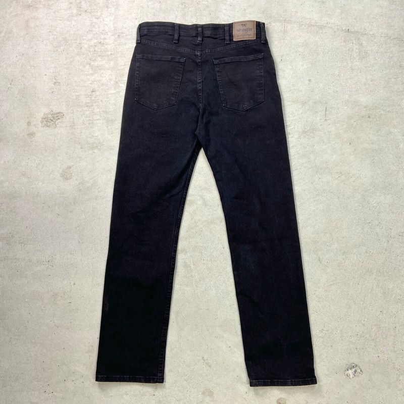 [231]Wranglerラングラー デニムパンツ ジーンズブラック黒USA古着 ビッグサイズ 90s USA製 Wrangler ラングラー デニム ジーンズ パンツ