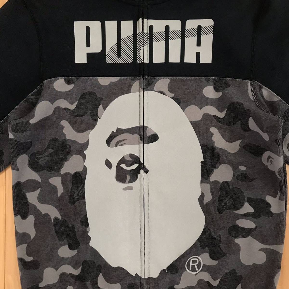 A BATHING APE × PUMA コラボ シャークパーカー XL テテ - パーカー