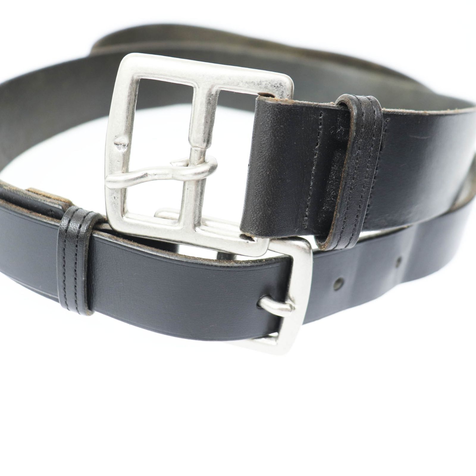 ナイスネス NICENESS 21AW DIZZY COW LEATHER BELT ディズィー カウ 