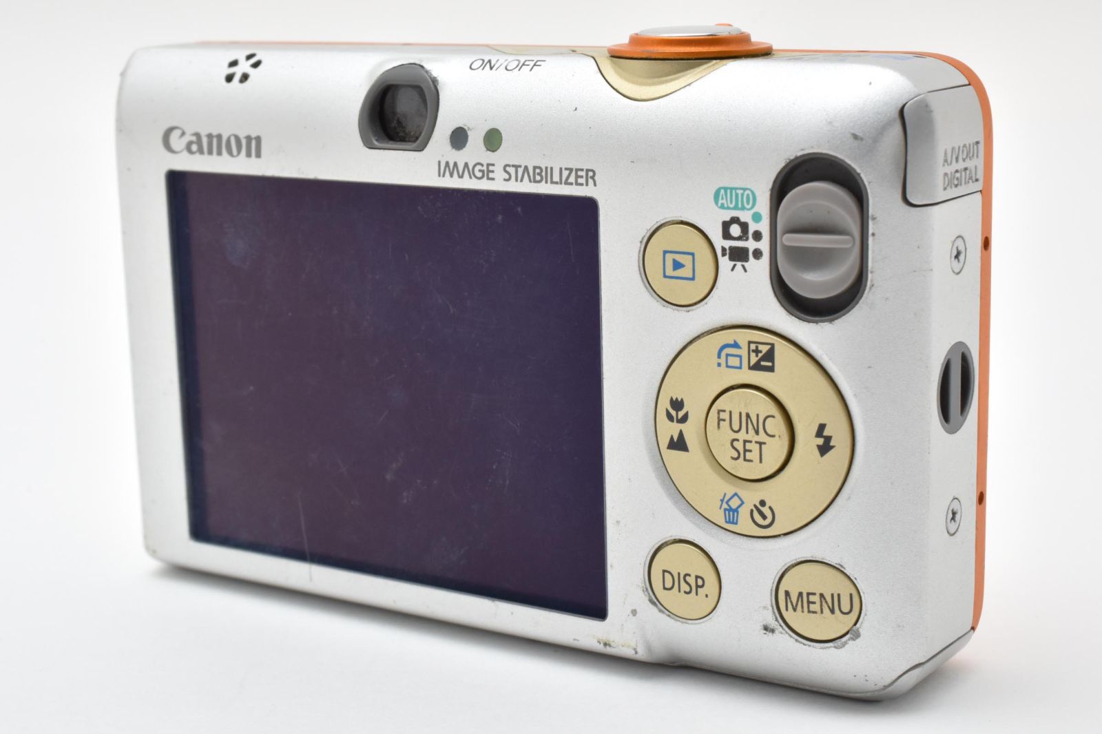 難あり Canon Ixy Digital 110 is オレンジ バッテリー