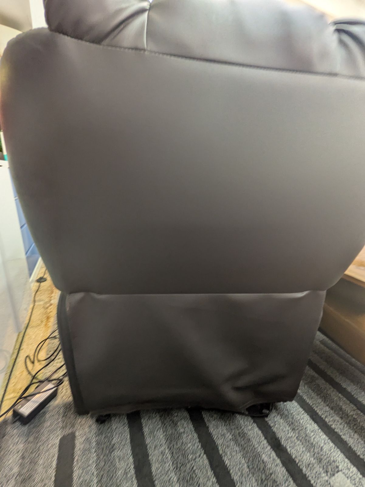 電動リクライニングチェア SHIFFON Jr グレー 電動ラウンジチェア SHIFFON Jr （シフォンジュニア）（グレージュ）の