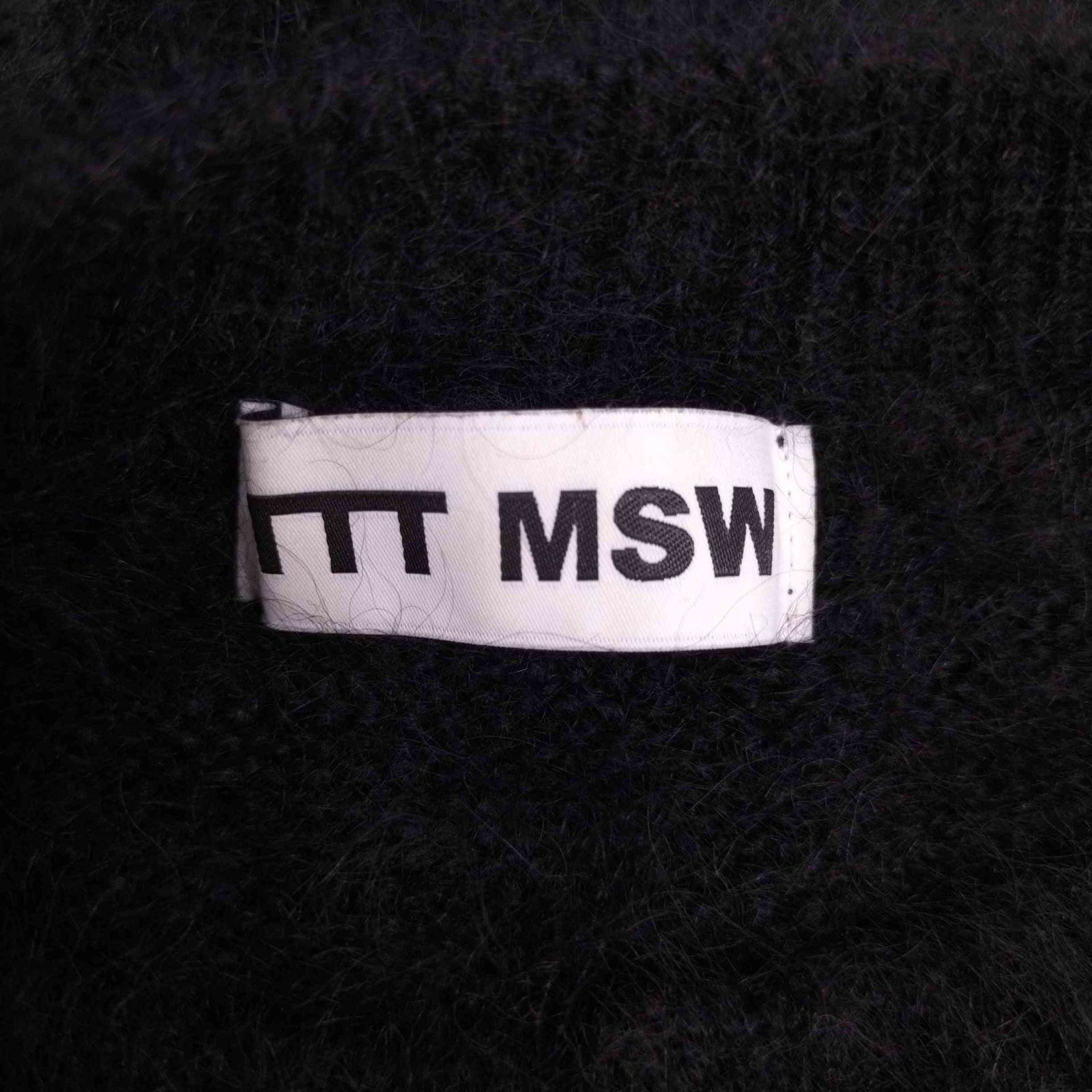 ティーモダンストリートウエア TTT_MSW 22SS Mohair Cardigan モヘア