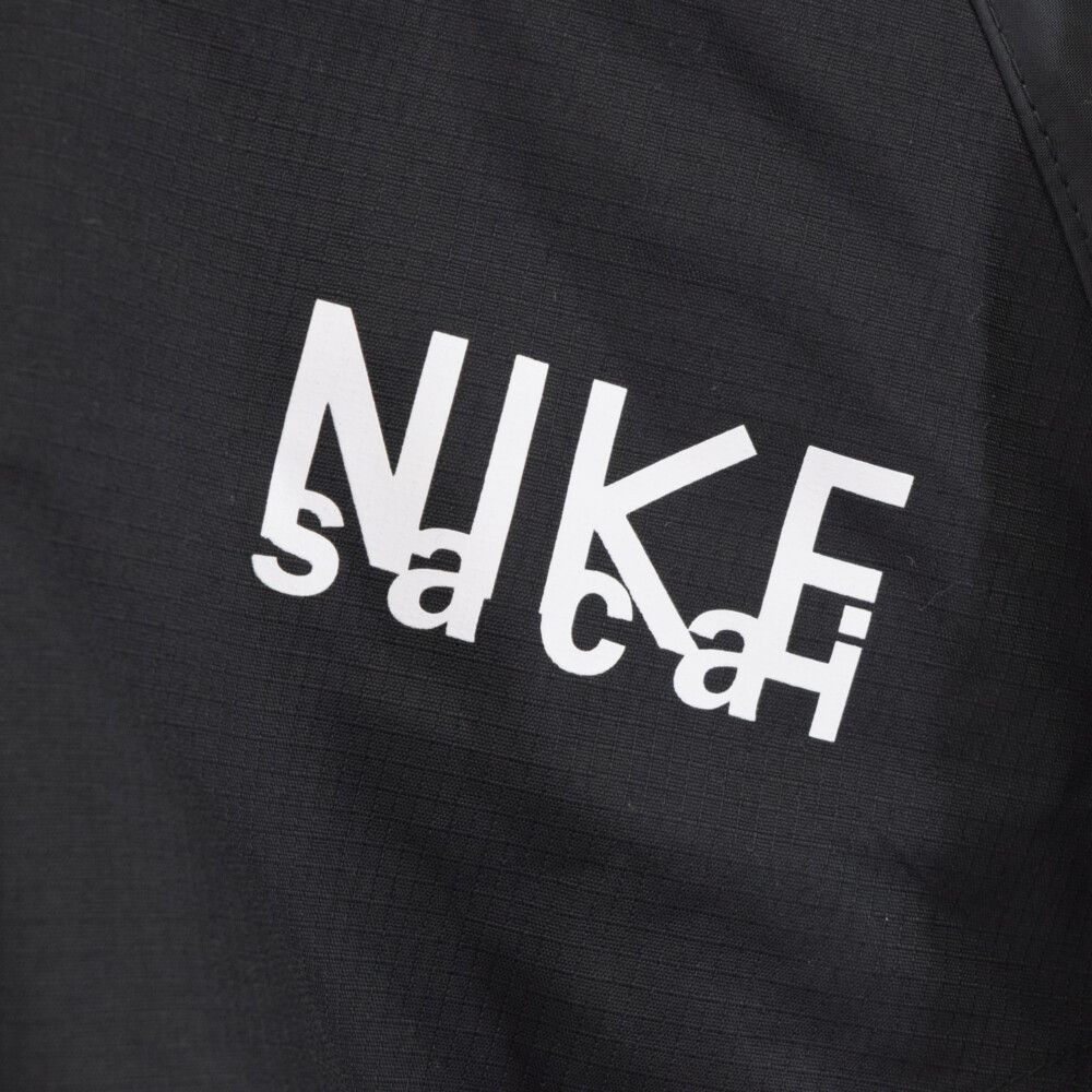 NIKE ナイキ ×sacai AS M NRG Full Zip Hoodie サカイ フルジップフーディー ジャケット ブラック DQ9030-010