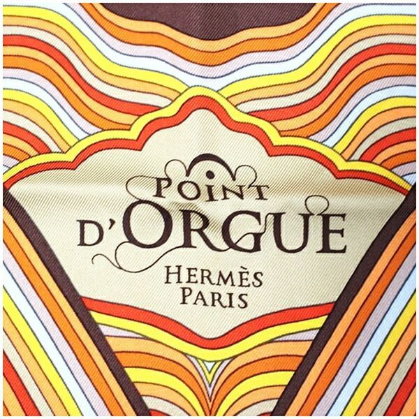 エルメス シルク カレ90 Point D ORGUE フェルマータ スカーフ エルメス シルク カレ90 Point D ORGUE フェルマータ スカーフ