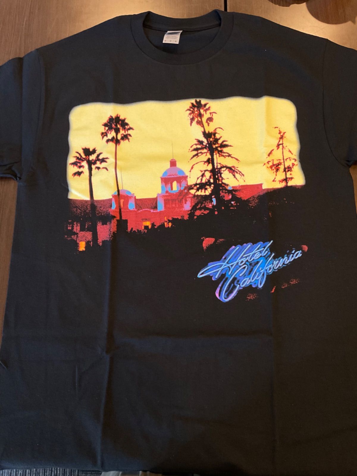 Hotel California Tシャツ Lサイズ 公式新品】 EAGLES - HOTEL CALIFORNIA イーグルスTシャツ | we
