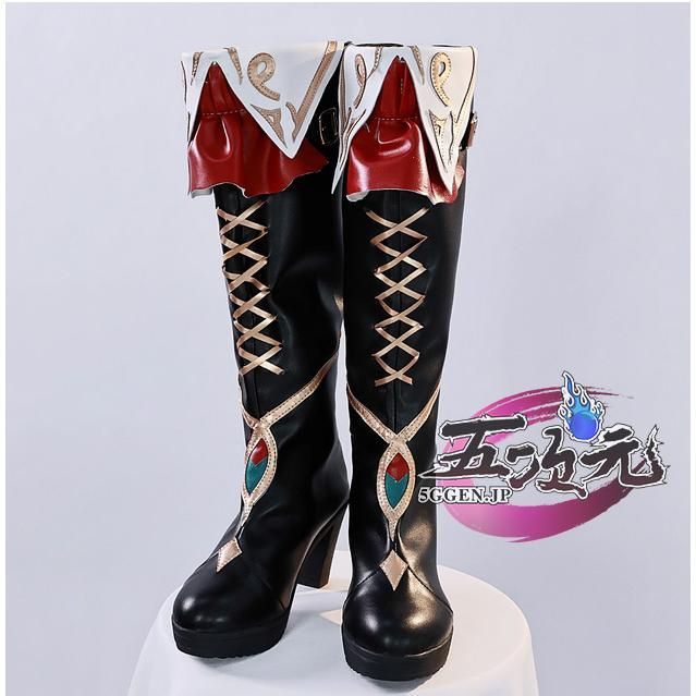 超人気激安！ 精巧 五次元 原神 コスプレ カーヴェ ケンタッキーコラボ 衣装 靴 追加 BJ0908ML ハロウィン 天然素材