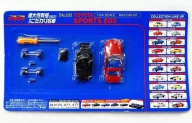 Dydo　徳大寺有恒が選ぶ！！俺のこだわり名車　ミニカー 中古】ミニカー 1/64 TOYOTA SPORTS 800( レッド) 「徳大寺有恒が選ぶ
